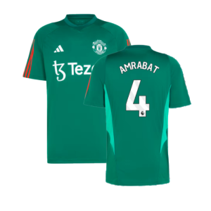 2023-2024 Man Utd Training Shirt (Green) (Amrabat 4)