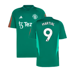 2023-2024 Man Utd Training Shirt (Green) (Martial 9)