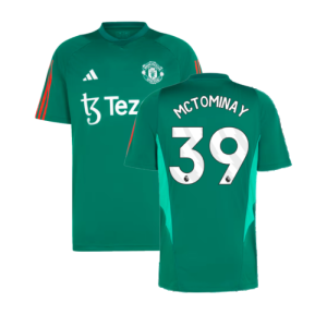 2023-2024 Man Utd Training Shirt (Green) (McTominay 39)