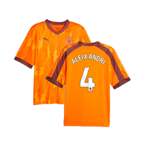 2023-2024 Manchester City eSports Jersey (Orange) (Aleixandri 4)