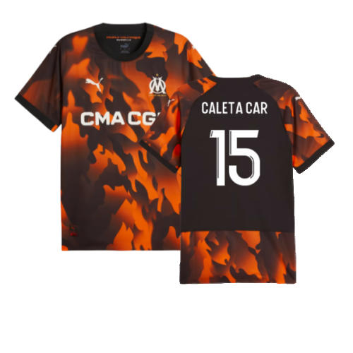 2023-2024 Marseille Authentic Third Shirt (Caleta Car 15)