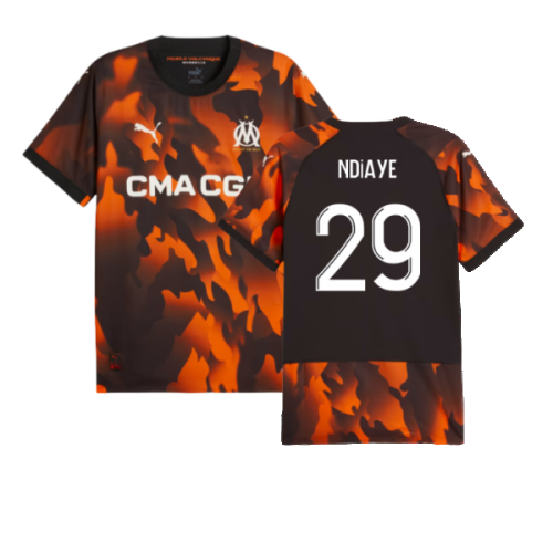 2023-2024 Marseille Authentic Third Shirt (Ndiaye 29)