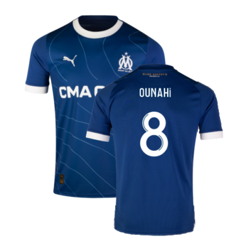 2023-2024 Marseille Away Shirt (Kids) (Ounahi 8)