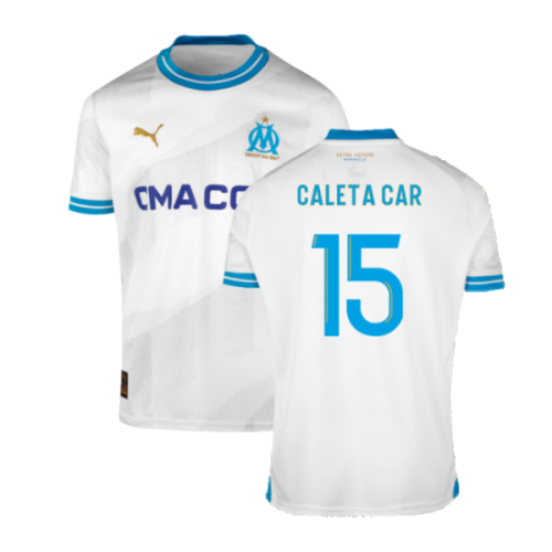 2023-2024 Marseille Home Shirt (Caleta Car 15)