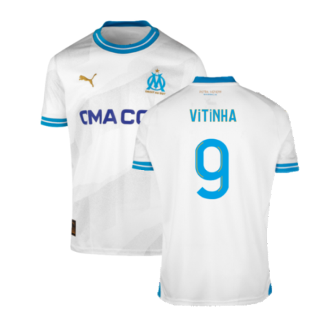 2023-2024 Marseille Home Shirt (Vitinha 9)