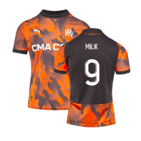 2023-2024 Marseille Third Shirt (Milik 9)