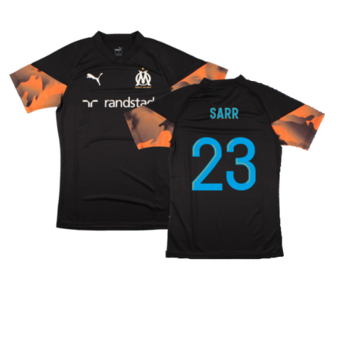 2023-2024 Marseille Training Jersey (Black) (Sarr 23)