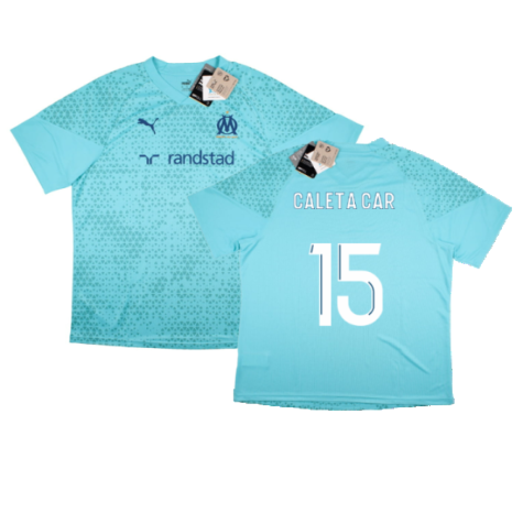 2023-2024 Marseille Training Jersey (Hero Blue) (Caleta Car 15)