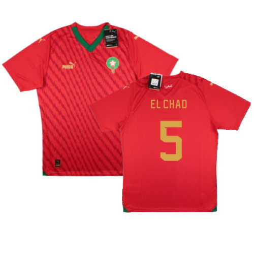 2023-2024 Morocco WWC Home Shirt (El Chad 5)