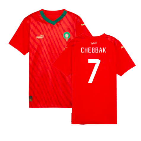 2023-2024 Morocco WWC Home Shirt (Ladies) (Chebbak 7)