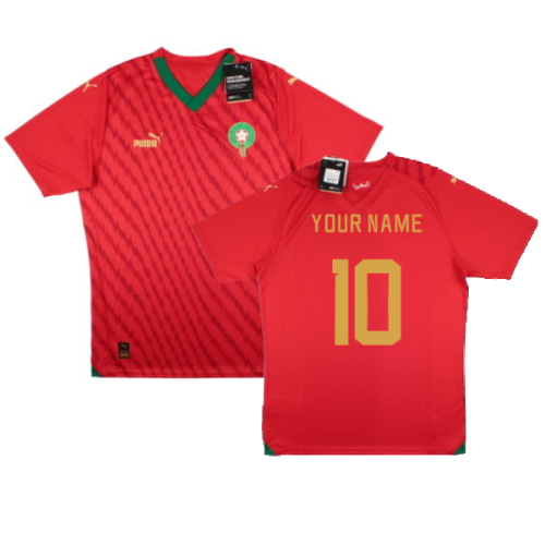 2023-2024 Morocco WWC Home Shirt (Your Name)