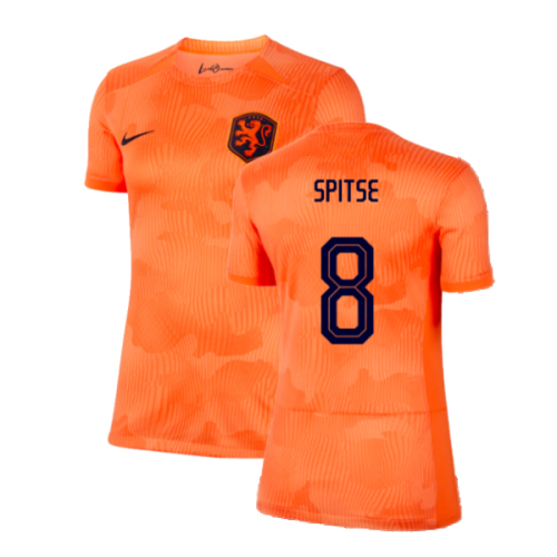 2023-2024 Netherlands WWC Home Shirt (Ladies) (Spitse 8)