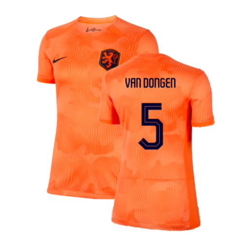 2023-2024 Netherlands WWC Home Shirt (Ladies) (Van Dongen 5)