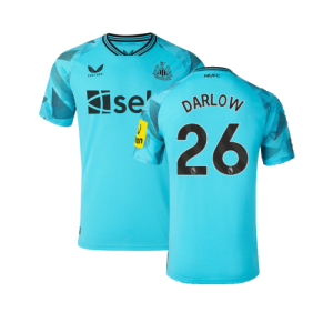 2023-2024 Newcastle Away Goalkeeper Shirt (Blue) - Kids (DARLOW 26)