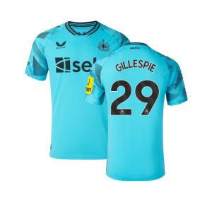 2023-2024 Newcastle Away Goalkeeper Shirt (Blue) - Kids (GILLESPIE 29)