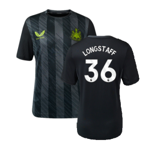 2023-2024 Newcastle Coaches Training Tee (Black) - Kids (Longstaff 36)