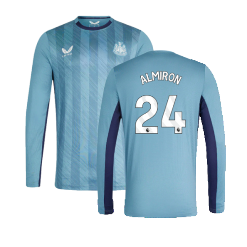 2023-2024 Newcastle Players Training Long Sleeve Tee (Bluestone) (Almiron 24)