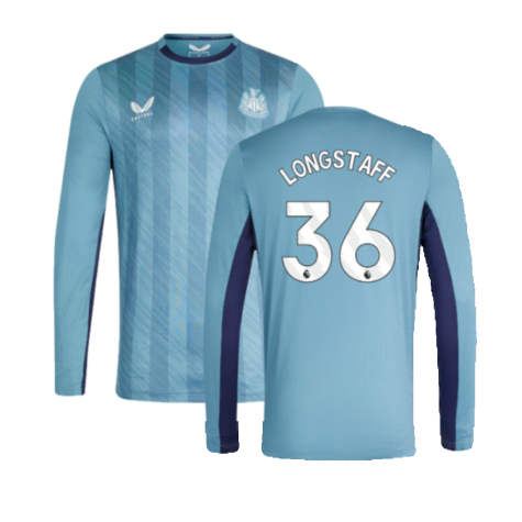 2023-2024 Newcastle Players Training Long Sleeve Tee (Bluestone) (Longstaff 36)