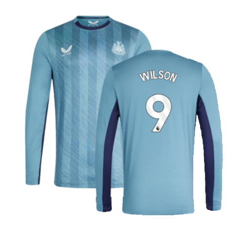 2023-2024 Newcastle Players Training Long Sleeve Tee (Bluestone) (Wilson 9)