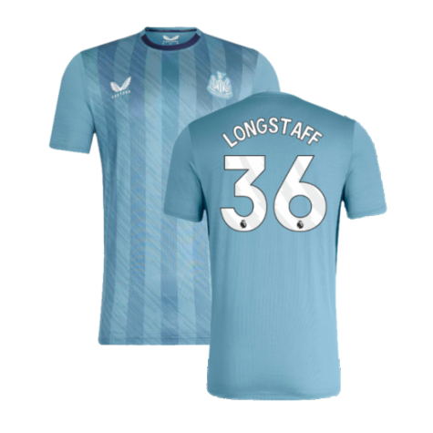 2023-2024 Newcastle Players Training Short Sleeve Tee (Bluestone) (Longstaff 36)