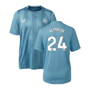 2023-2024 Newcastle Players Training Tee (Bluestone) - Kids (Almiron 24)