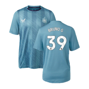 2023-2024 Newcastle Players Training Tee (Bluestone) - Kids (Bruno G 39)