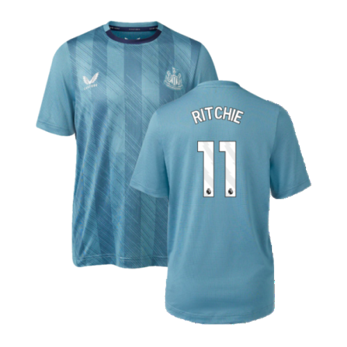 2023-2024 Newcastle Players Training Tee (Bluestone) - Kids (Ritchie 11)