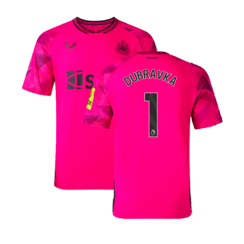 2023-2024 Newcastle Third Goalkeeper Shirt (Pink) (DUBRAVKA 1)