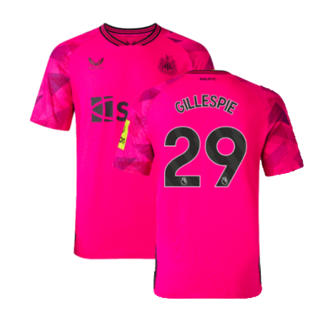 2023-2024 Newcastle Third Goalkeeper Shirt (Pink) (GILLESPIE 29)