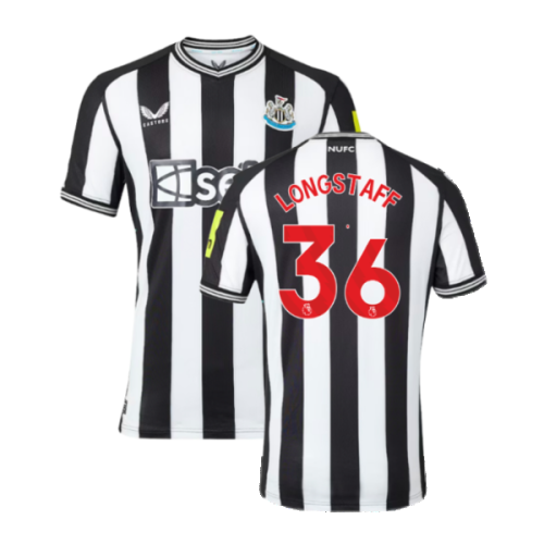 2023-2024 Newcastle United Authentic Pro Home Shirt (Longstaff 36)