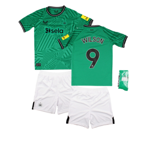 2023-2024 Newcastle United Away Mini Kit (Wilson 9)