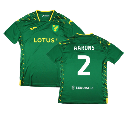 2023-2024 Norwich City Away Shirt (Aarons 2)