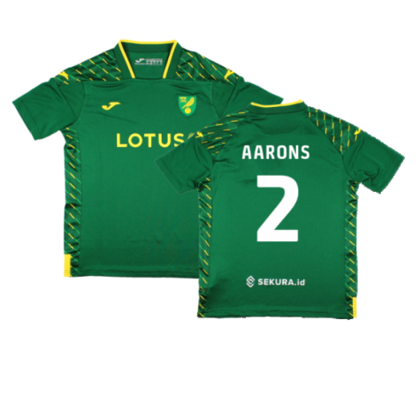 2023-2024 Norwich City Away Shirt (Kids) (Aarons 2)