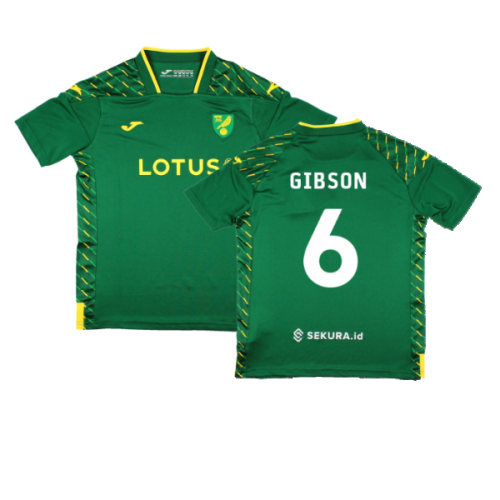 2023-2024 Norwich City Away Shirt (Kids) (Gibson 6)