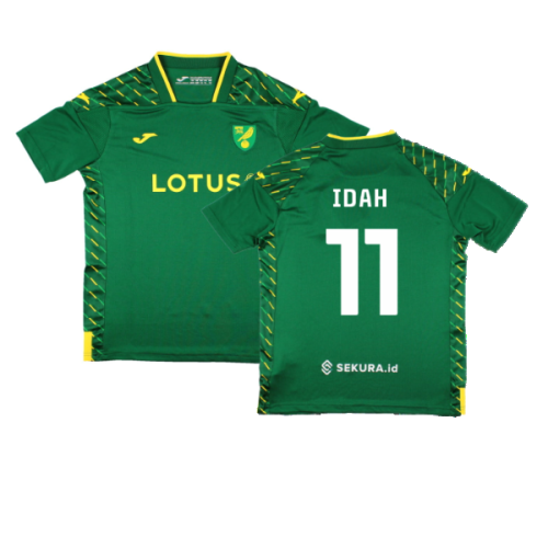 2023-2024 Norwich City Away Shirt (Kids) (Idah 11)