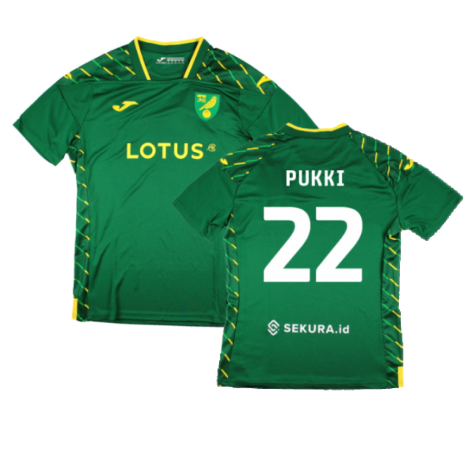 2023-2024 Norwich City Away Shirt (Pukki 22)