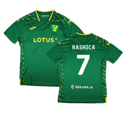 2023-2024 Norwich City Away Shirt (Rashica 7)