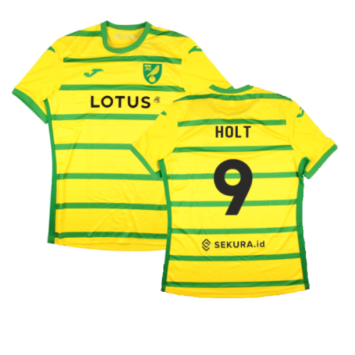 2023-2024 Norwich City Home Shirt (Holt 9)