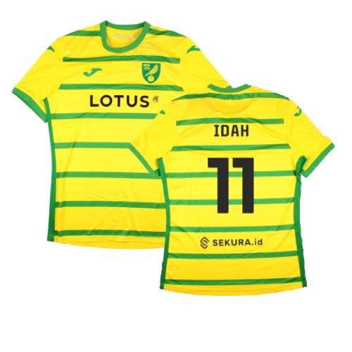 2023-2024 Norwich City Home Shirt (Idah 11)