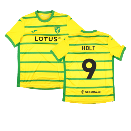 2023-2024 Norwich City Home Shirt (Kids) (Holt 9)