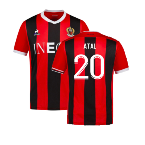 2023-2024 OGC Nice Home Shirt (Atal 20)