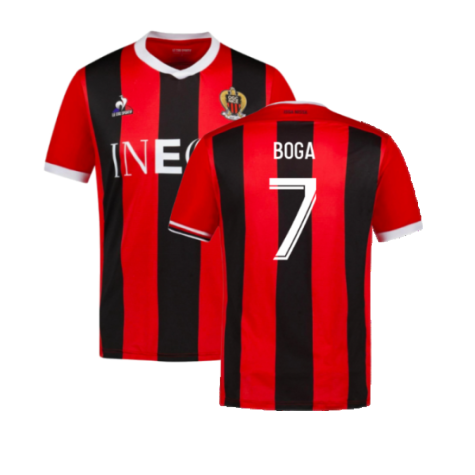 2023-2024 OGC Nice Home Shirt (Boga 7)