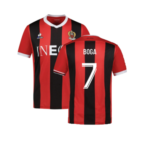 2023-2024 OGC Nice Home Shirt (Kids) (Boga 7)