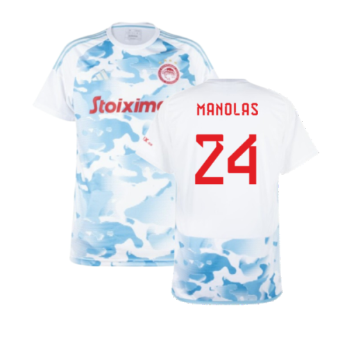 2023-2024 Olympiakos Away Shirt (Manolas 24)