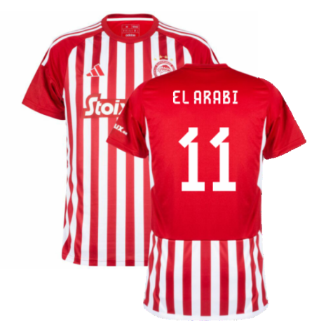 2023-2024 Olympiakos Home Shirt (El Arabi 11)