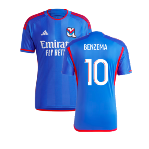 2023-2024 Olympique Lyon Away Shirt (Benzema 10)