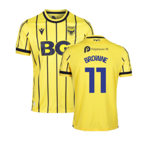 2023-2024 Oxford United Home Shirt (Browne 11)