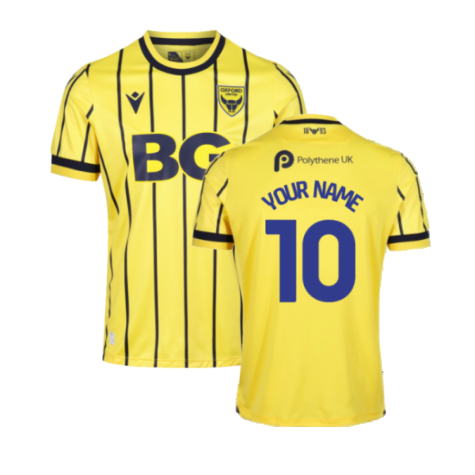 2023-2024 Oxford United Home Shirt (Your Name)