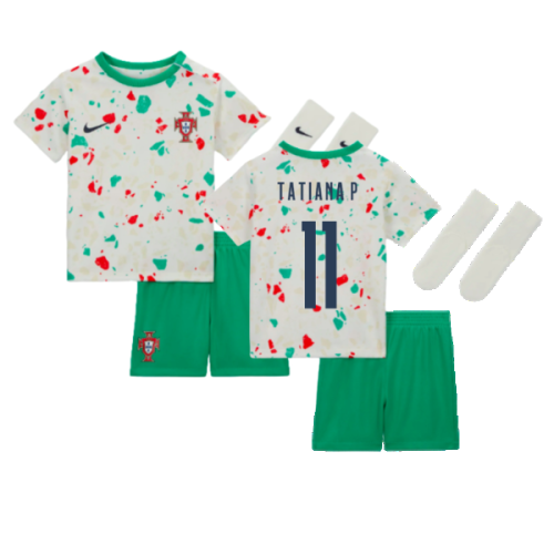 2023-2024 Portugal Away Infants Baby Kit (Tatiana P 11)