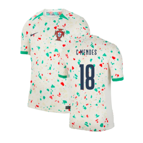 2023-2024 Portugal Away Shirt (C Mendes 18)